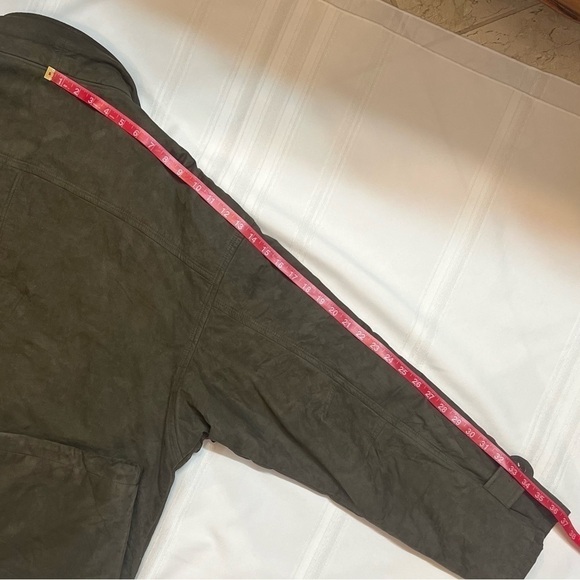 SALE 1/2 OFF Overcoat Top Coat Virgin Wool Cashmere‎ Blend ERES NWT 44R Chestnut - Picture 14 of 16